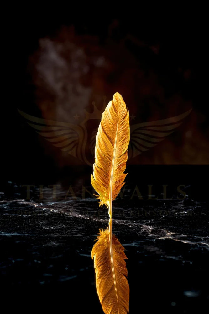 The Feather of Silence – Die goldene Leichtigkeit der Klarheit Private Lizenz Silber-Serie